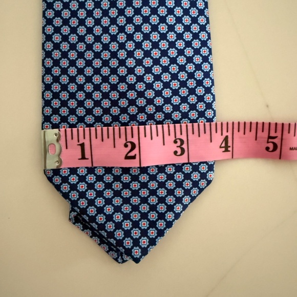 STEFANO RICCI TIE & MATCHING POCKET SQUARE SET ROYAL BLUE - Picture 5 of 5